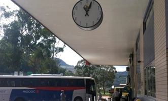 Relógio para rodoviária